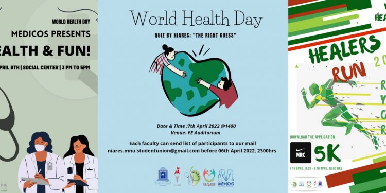 މިއަހަރުވެސް ހީލާރސް، ނިއަރެސް އަދި މެޑިކޯސް ގުޅިގެން ދުނިޔޭގެ ސިއްހަތު ދުވަސް ފާހަގަކުރަން ނިންމައިފި