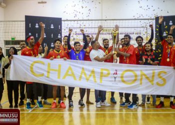 ފޯރިގަދަ ފައިނަލުގައި އައި.ޔޫ.އެމްގެ މައްޗަށް ކުރިހޯދައި އެމް.އެން.ޔޫ އިން ފިރިހެން ޑިވިޝަނުގެ ތަށިވެސް އުފުލާލައިފި