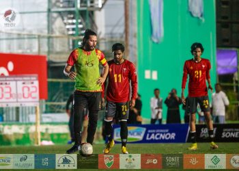 ފޯރިގަދަ ސެމީގައި ރިޔުޝާން ހެދި ހެޓްރިކާއެކު އެމް.އެން.ޔޫ.ބީ.އެސްގެ ފިރިހެން ޓީމުވެސް ފައިނަލަށް!