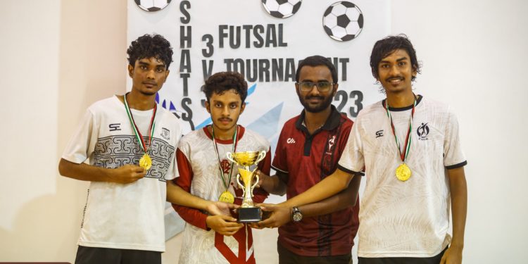 ޝެޓްސް 3ވީ3 ފުޓްސަލް ޓޯރނަމެންޓް 2023ގެ ޗެމްޕިއަންކަން ’ޗައްމަކު ޗައްލޯ‘ އިން ހޯދައިފި