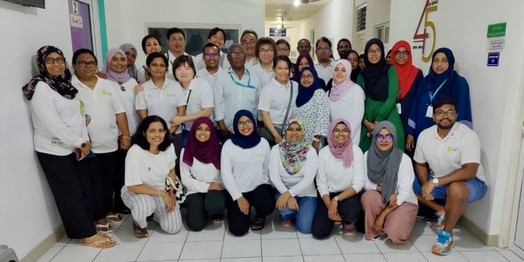 އިހަވަންދިއްޕޮޅުގައި ކެންސަރ ސޮސައިޓީ އޮފް މޯލްޑިވްސް އިން ހިންގި ސްކްރީނިން ޕްރޮގްރާމުގައި މެޑިކޯސްއިން ބައިވެރިވެއްޖެ