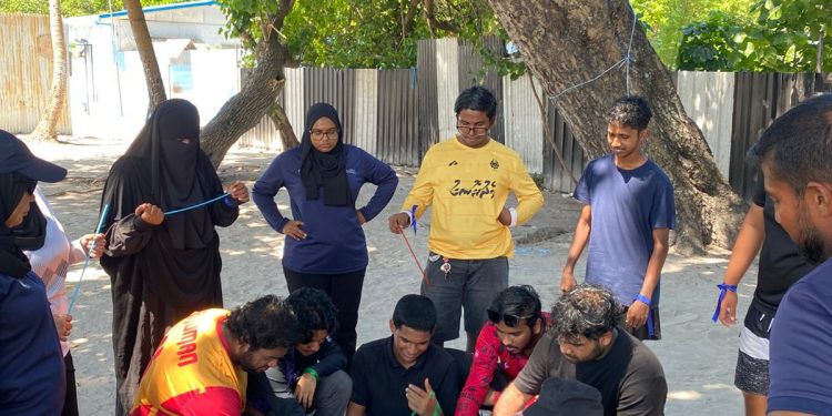 ީބީ.އެސް.އެސް.އޭ އިން ފުލުހުންނާއި ގުޅިގެން ޓީމް ބިލްޑިން ހަރަކާތެއް ކުރިއަށް ގެންގޮސްފި!