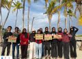 “ދުނިޔޭގެ އޯޒޯން ދުވަސް” ފާހަގަކުރުމަށް ދޮންދީނި އިސްވާރުން އިސްނަގައިގެން ބީޗް ސާފުކުރުމުގެ ހަރަކާތެއް ބާއްވައިފި.
